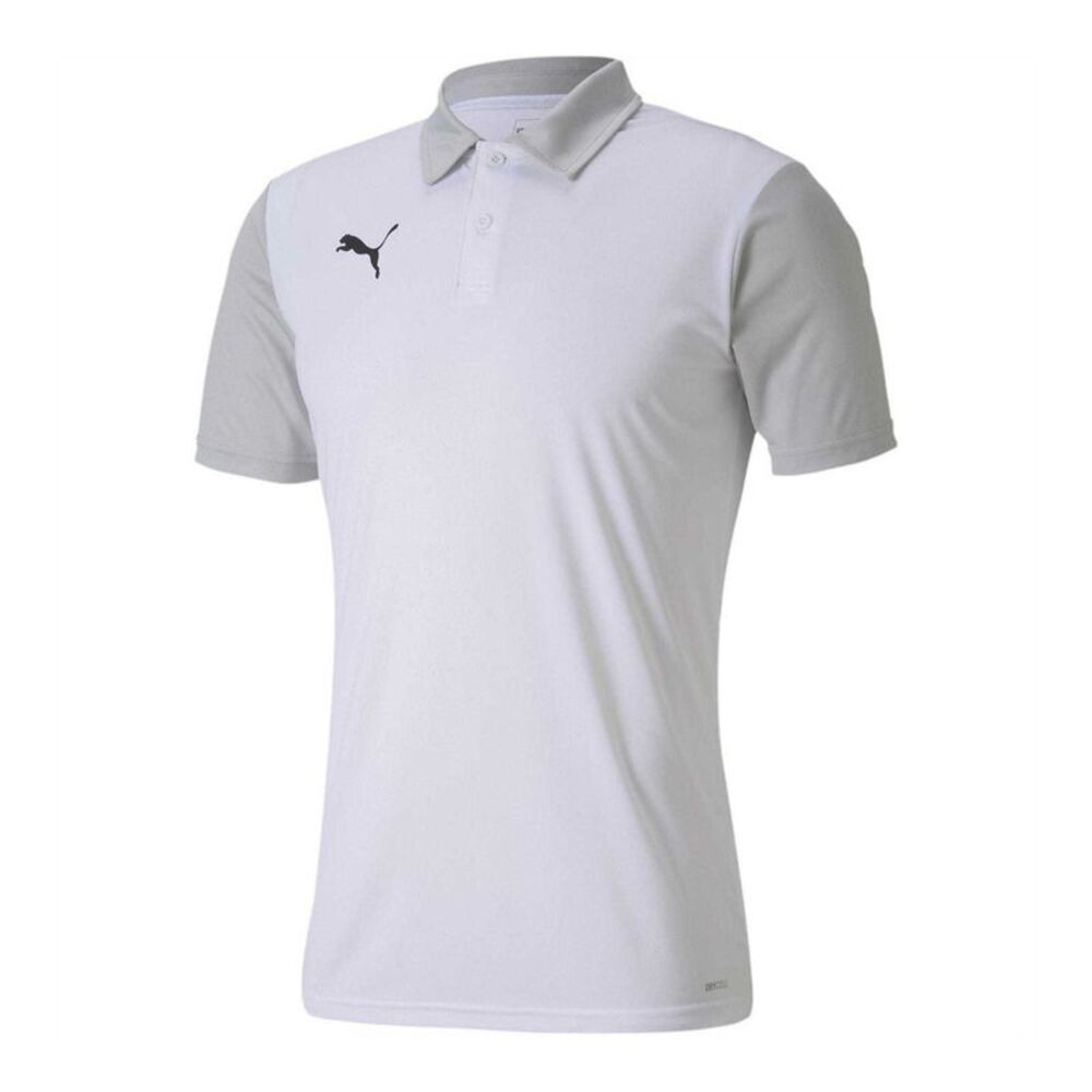 Puma Mens TeamGoal 23 Sideline Polo Shirt / White/Gray